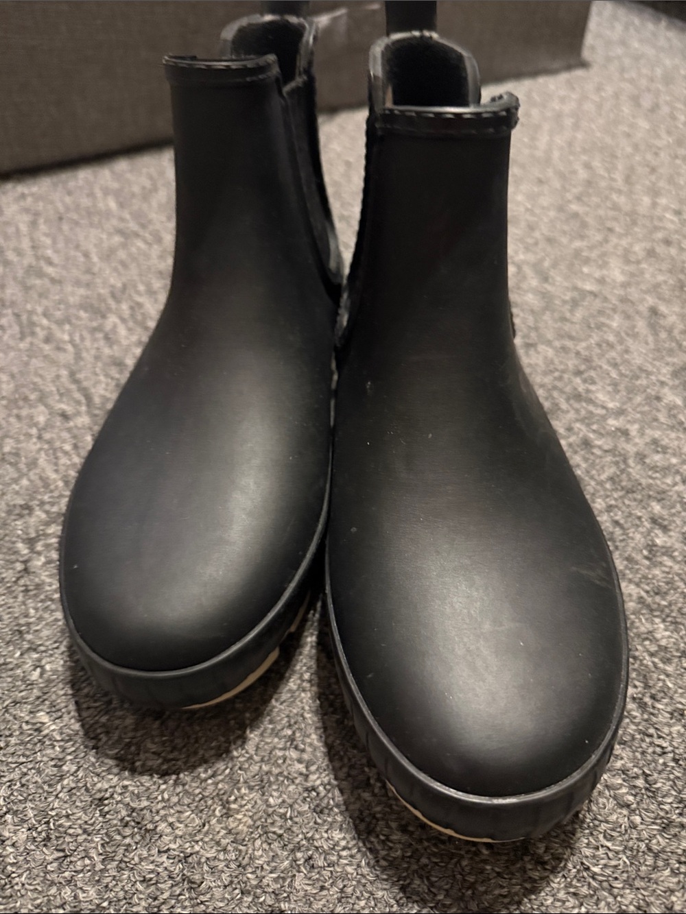 Sperry Black Chelsea-Style Waterproof Ankle Boots